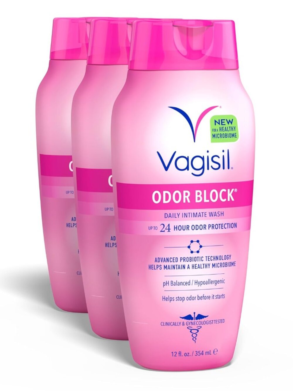 Vagisil Odor Block Daily Intimate Wash – Pack of 3